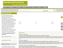 Tablet Screenshot of betriebsratspraxis24.de